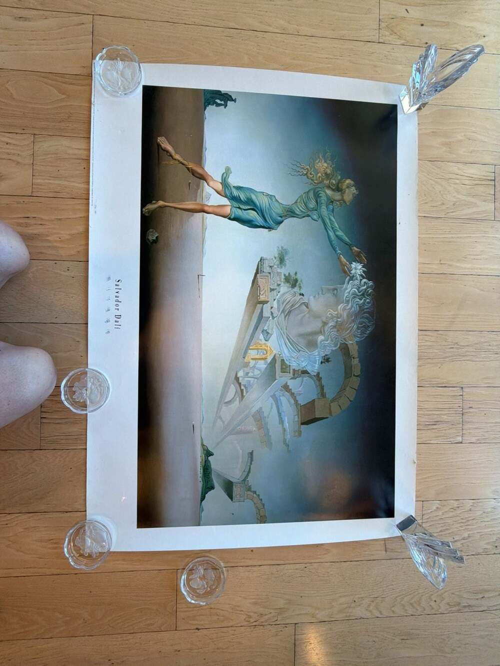 Salvador Dali 'Mirage' Art Poster Print 28x36